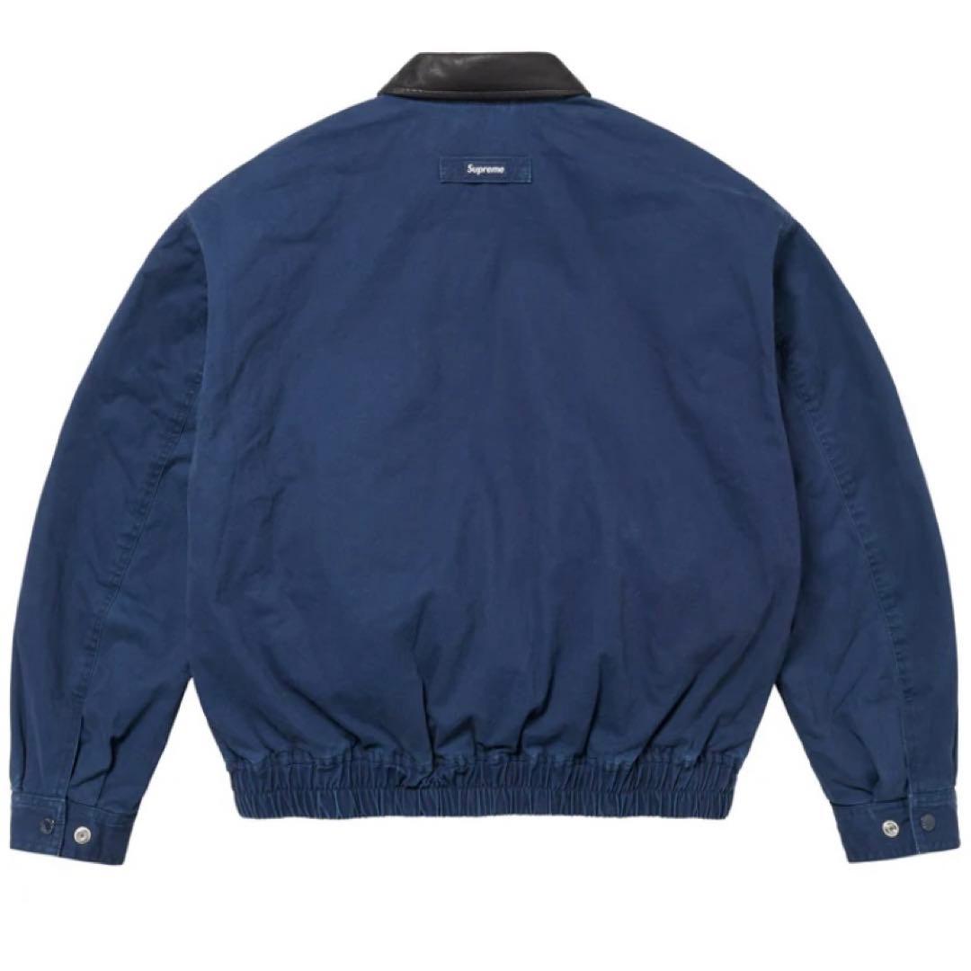 Supreme Leather Collar Utility Jacket - メルカリ