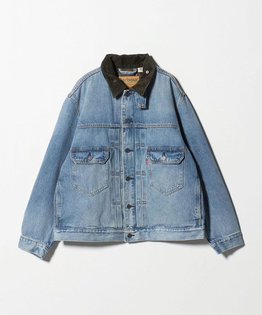 T*K様 LEVI'S x Barbour Type II Denim Truc Buy Barbour x Levi's Type II Denim Jacket for N/A 0.0 | BARBOUR_US
