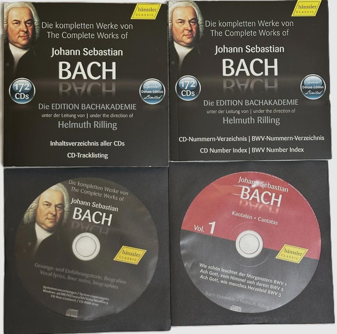 CD172枚組＞バッハ作品全集