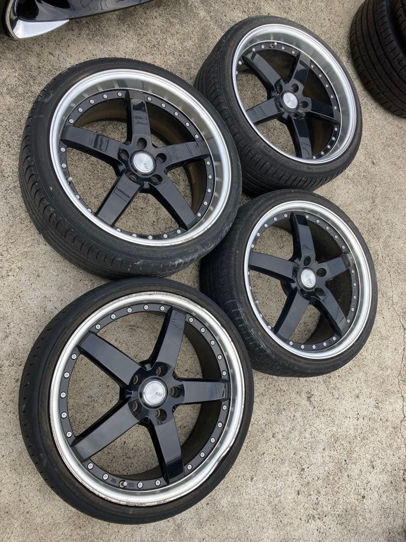 ロクサーニ　グラスターファイブ　4本セット　19インチ ロクサーニ ホイール4本セット BADX バドックス GRASTAR FIVE