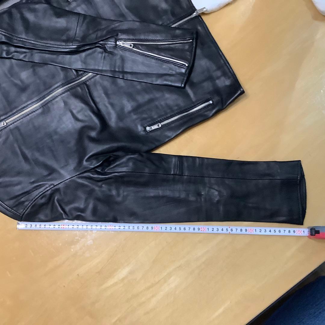 UNITED TOKYO ブラック レザージャケット サイズ2 - メルカリ