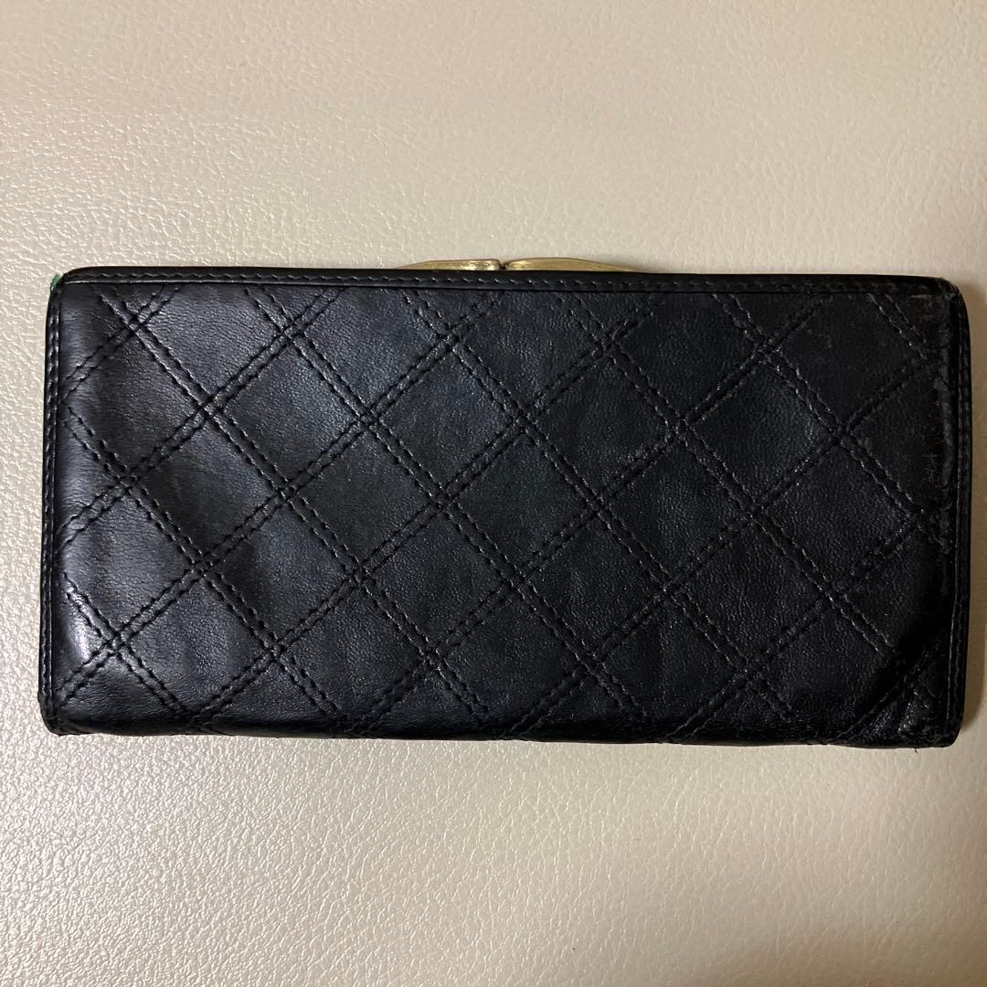 最終値下げ！CHANEL ブラック キルティング 長財布 - メルカリ