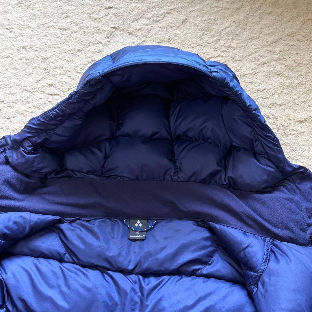 mont-bell ライトアルパインダウン パーカ 00s 90s M 紺 短丈 - メルカリ