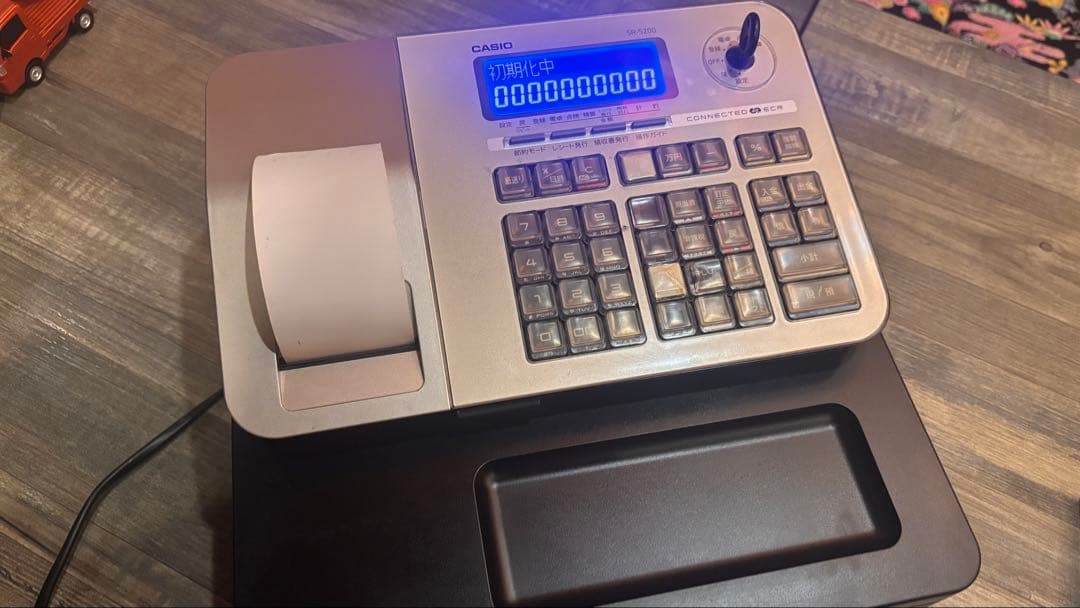 CASIO SR-S200 レジスター シルバー/ブラック カシオ レジスター SR-S200-EX Bluetoothでスマホと連携！軽減税率対応