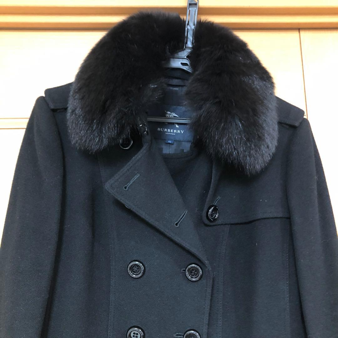 BURBERRY LONDONコート Long Chelsea Heritage Trench Coat in Black - Women, Cotton