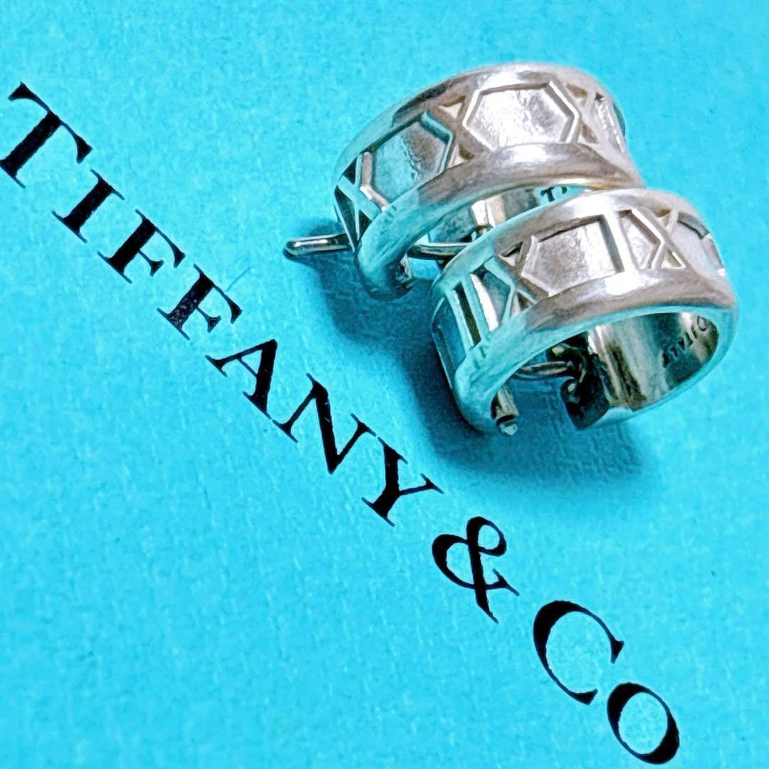 【美品】Tiffany ティファニー ミニ アトラス 両耳 ピアス SV926 楽天市場】TIFFANY ティファニー ピアス アトラス フープ シルバー 925