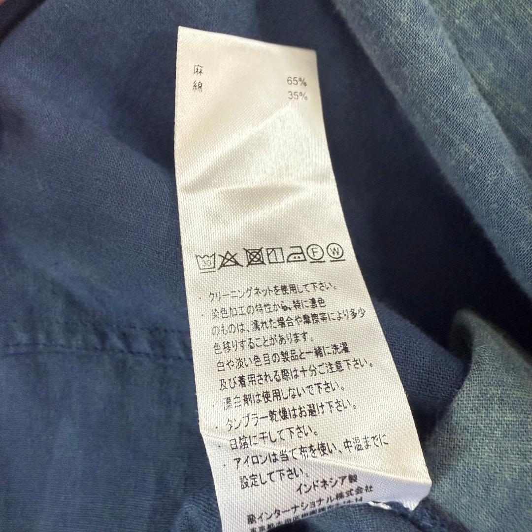 極美品 萌 モユル リネングラデーションコート - メルカリ