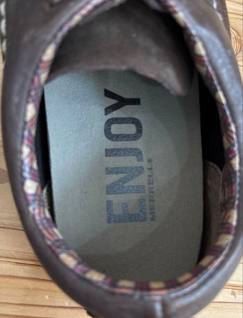 ダークブラウン MERRELLUS サイズ8 スエード ウーマン メレル - メルカリ