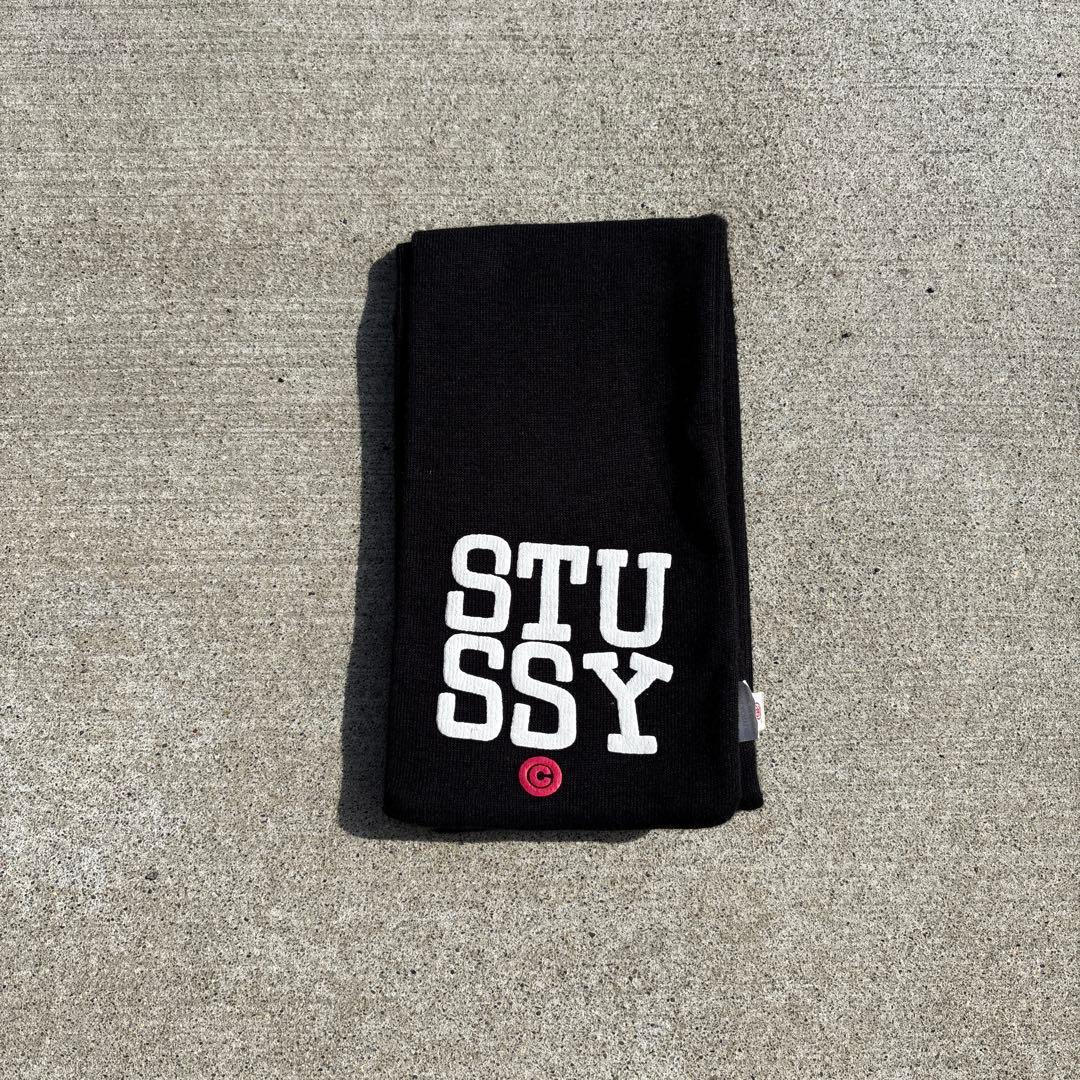 old stussy 古着 コットン マフラー 90s 00s - メルカリ