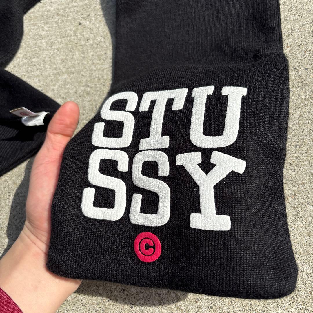 old stussy 古着 コットン マフラー 90s 00s - メルカリ