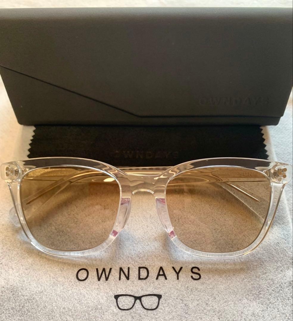 OWNDAYS 調光サングラス 木村拓哉 同型同色モデル クリアイエロー