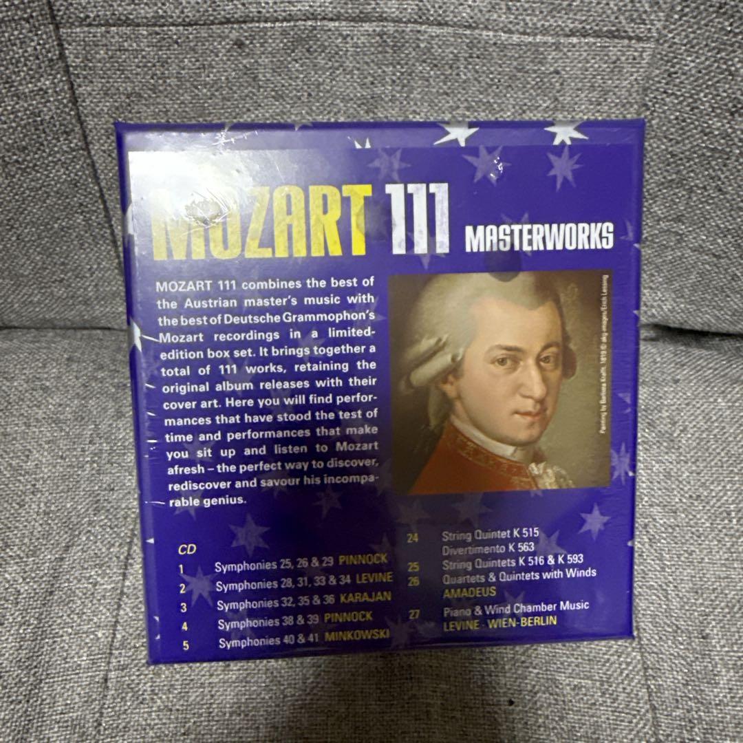 MOZART 111 MASTERWORKS モーツァルト111 モーツァルト111（55CD） : モーツァルト（1756-1791