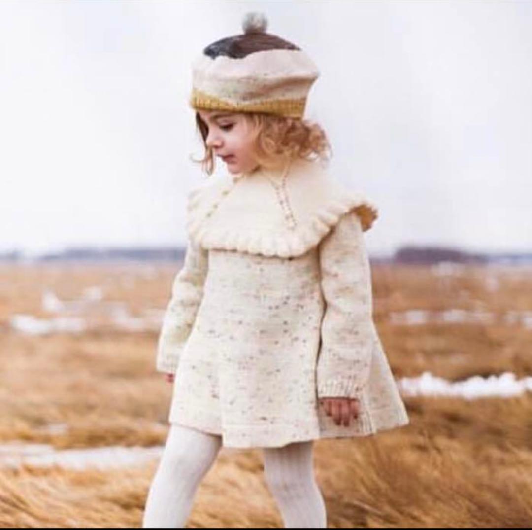 misha&puff ニットベレー帽　beret Landscape Tam kids Misha & Puff Tam Beret - Landscape Print | Garmentory