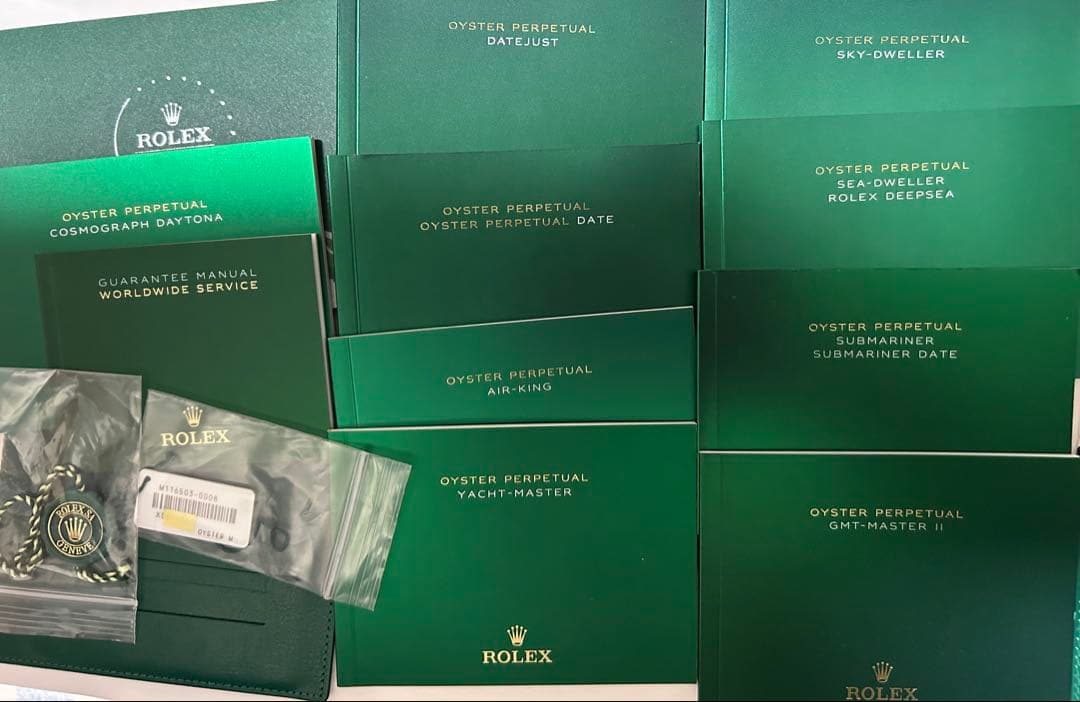 ロレックス純正デイトナ・デイトジャストMサイズ BOX 2箱 付属品 計32