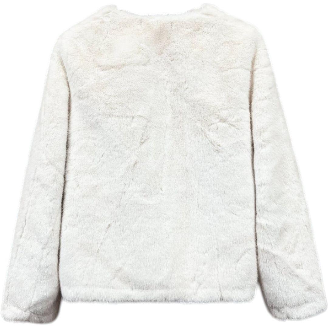 RISELIN ミンクカシミヤ混 ファーコート レディース L - メルカリ