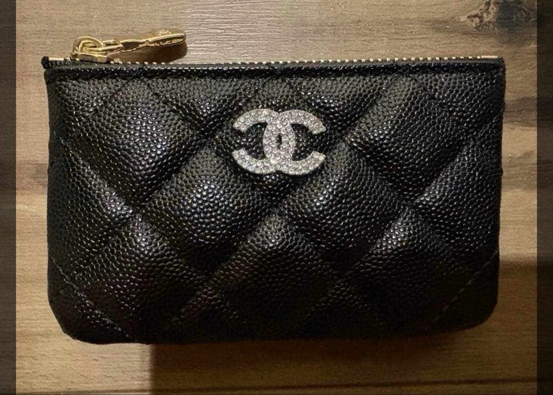 コインケース 小銭入れ キーケース ノベルティ ブラック シャネル