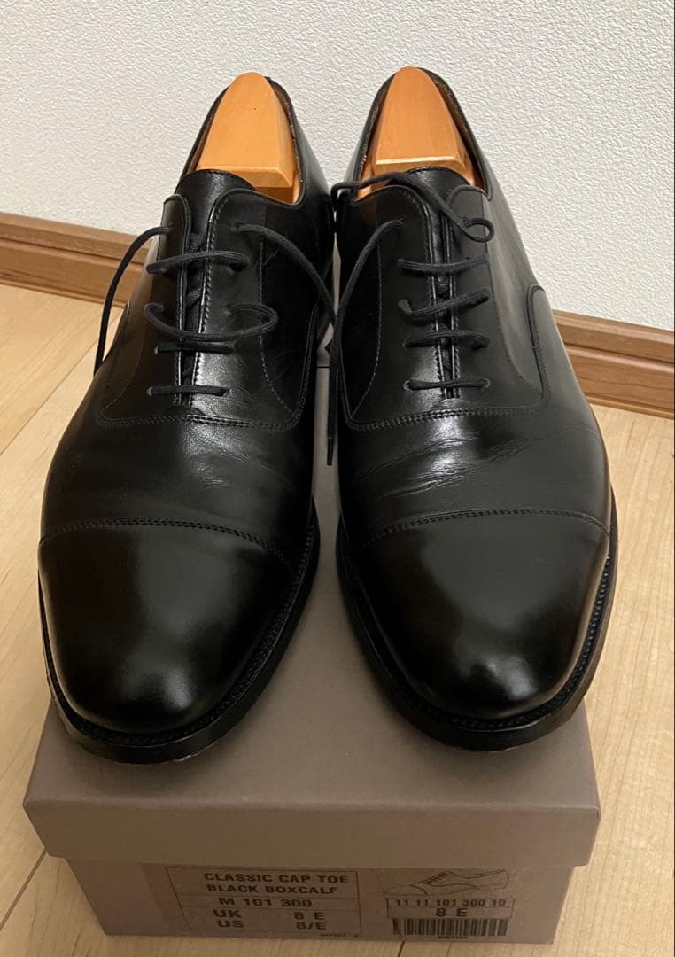 【美品 シューツリー付】J.M.Weston 300（8E）