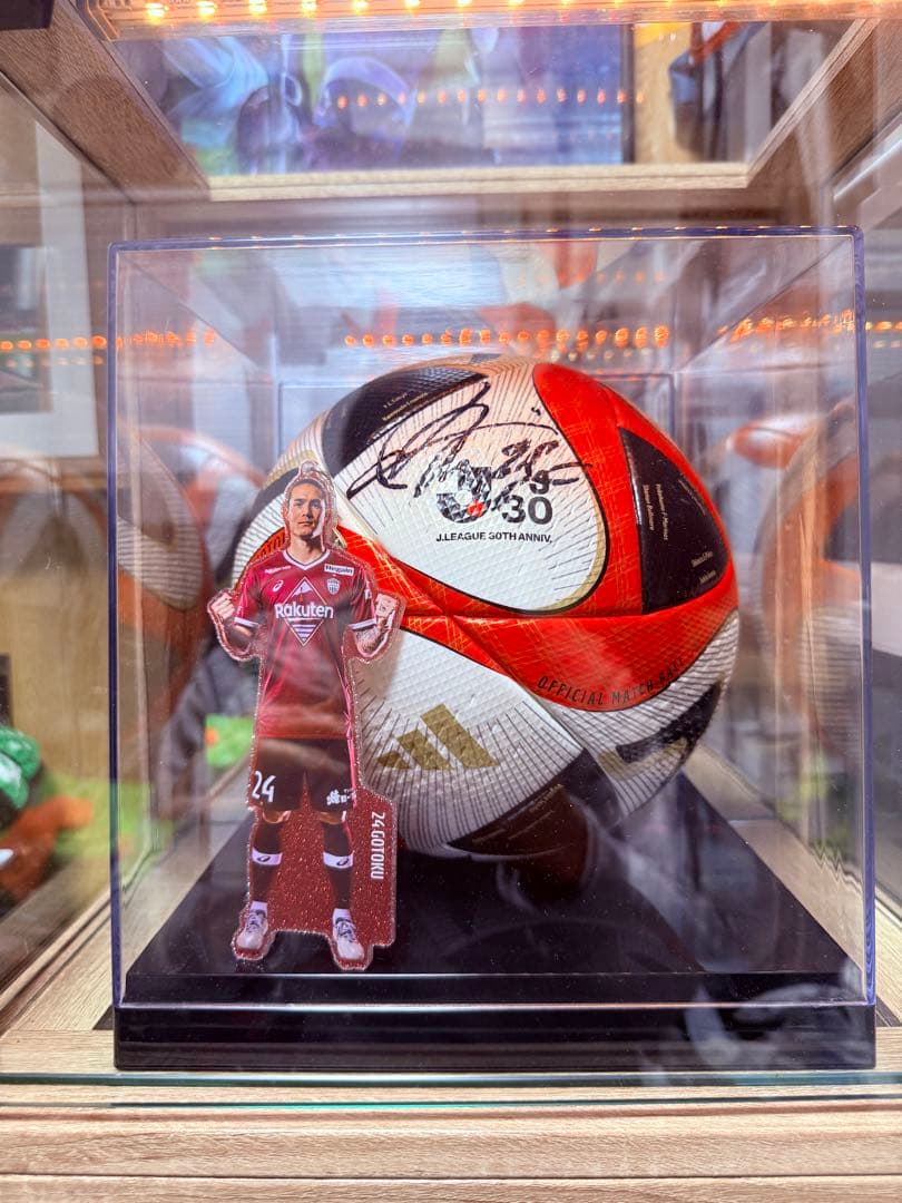 J.LEAGUE 30TH ANNIV. サイン入りサッカーボール 公式】Cランク以上限定！「ルヴァンカップ決勝 両チームキャプテン直筆