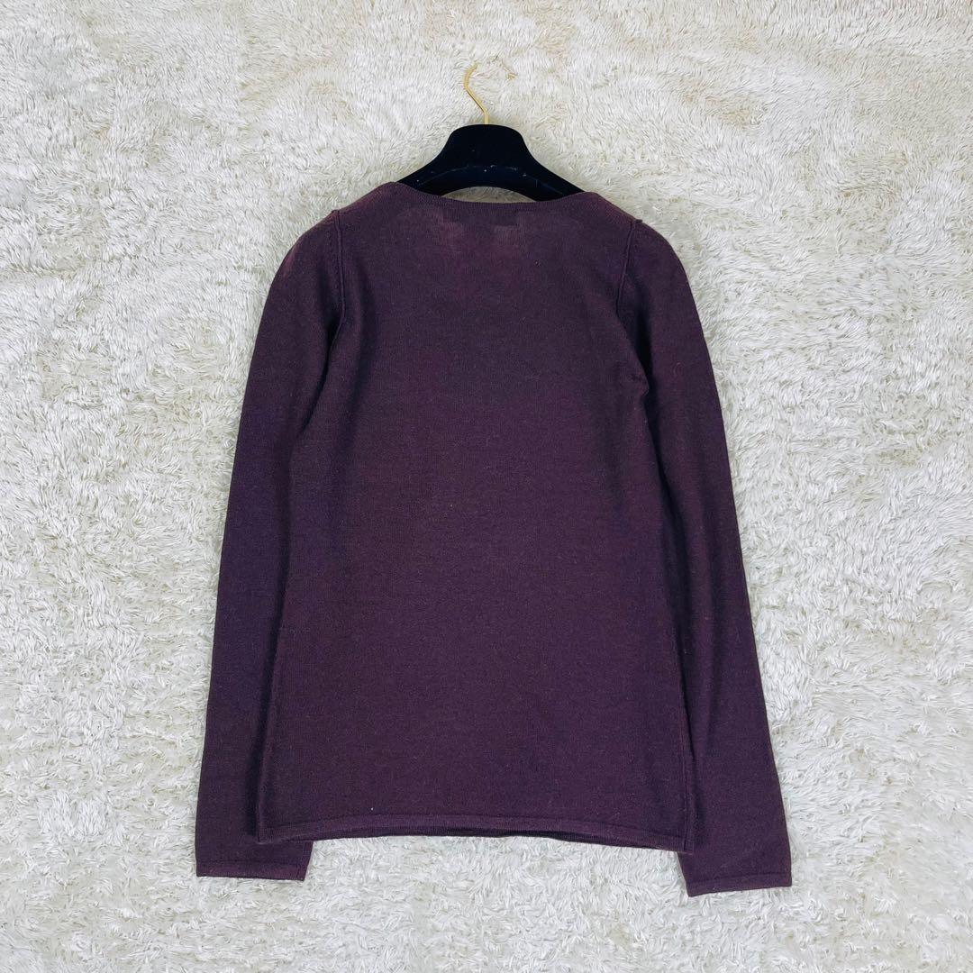 ソニアリキエル イタリア製 ウールカシミヤ ニット セットアップ 茶 M