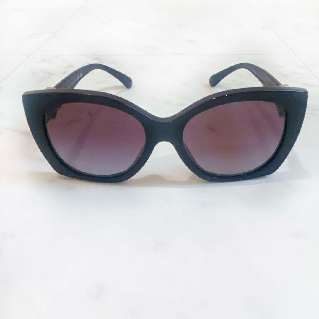 美品 CHANEL スクエアシェイプサングラス ハート ココマーク 完売 希少