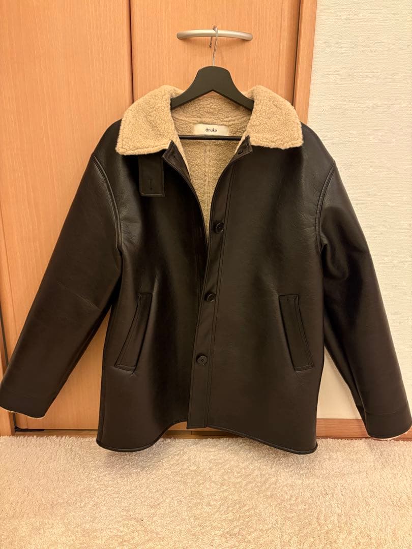 anuke アンヌーク】Boa Flight Jacket☆美品☆38☆完売品 - メルカリ