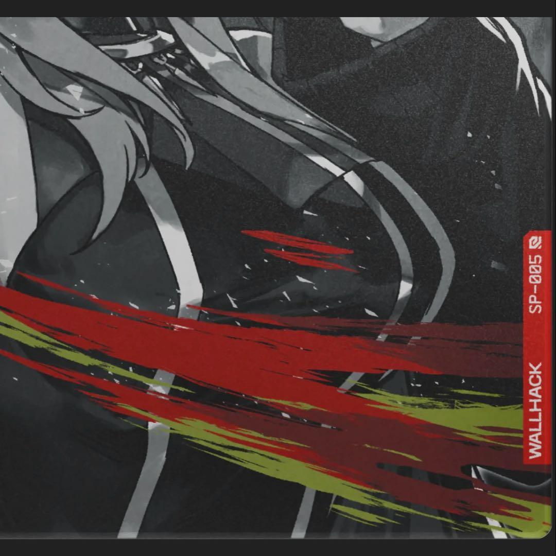 獅白ぼたん ガラスマウスパッド WALLHACK SP-005 - メルカリ