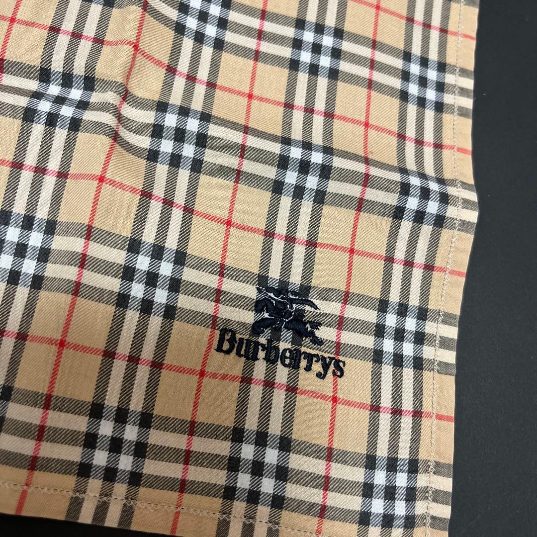 used Burberrys チェック柄ハンカチ 3点セット - メルカリ