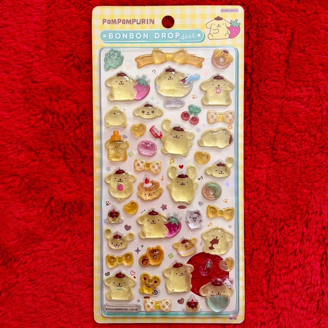 正規品】ボンボンドロップシール サンリオ 8種コンプリートセット