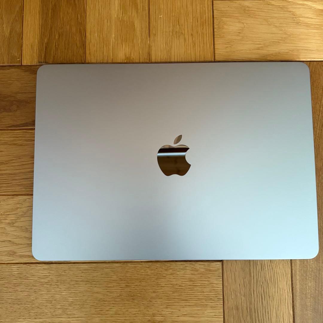 MacBook Air M2 バッテリー最大容量100% 【極美品】　13インチ AppleCare+保証付き バッテリー最大容量100% MacBook Air 13インチ M2