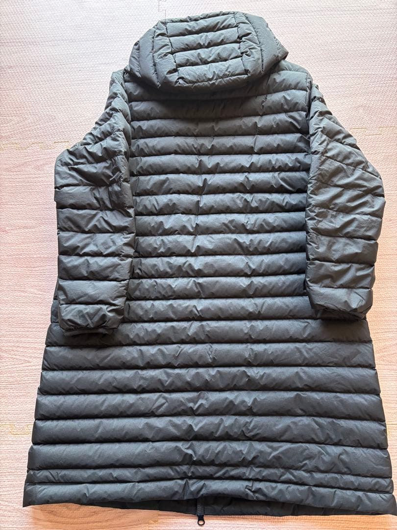 DANTON フード付きロングダウンジャケット 36 ブラック - メルカリ