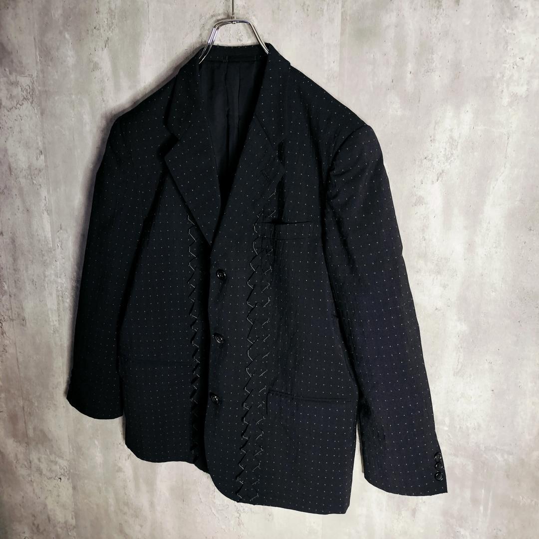 田中オム・美品】コムデギャルソンオム フリル テーラードジャケット