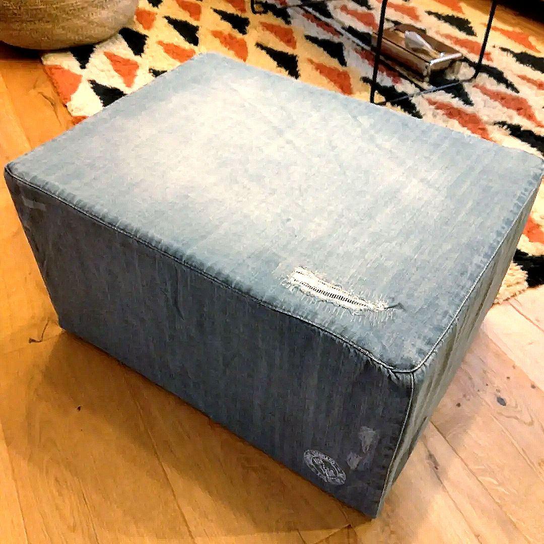 journal standard furniture フランクリン　オットマン JOURNAL STANDARD FURNITURE FRANKLIN OTTOMAN DENIM / ジャーナル