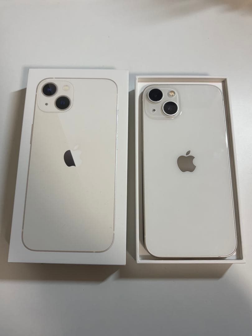 むぎお　iPhone13 128GB 本体 箱付き スターライト Amazon | 【整備済み品】 Apple iPhone 13 128GB スターライト SIM