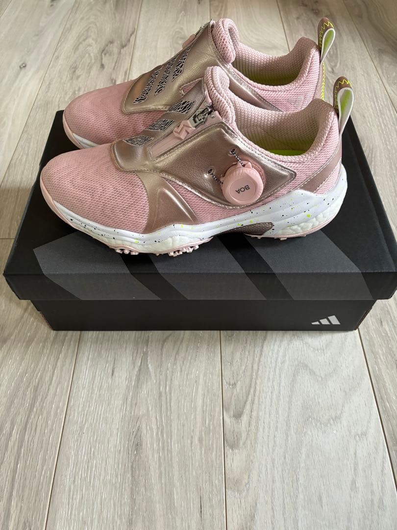 アディダス　ゴルフ　シューズ　ウィメンズ 22.5cm コードカオス 25 ボア