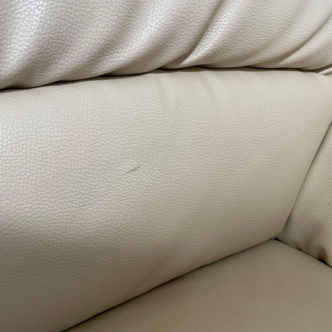 ✴️タイムセールお値下げ✴️2人掛けソファ オフホワイト - メルカリ