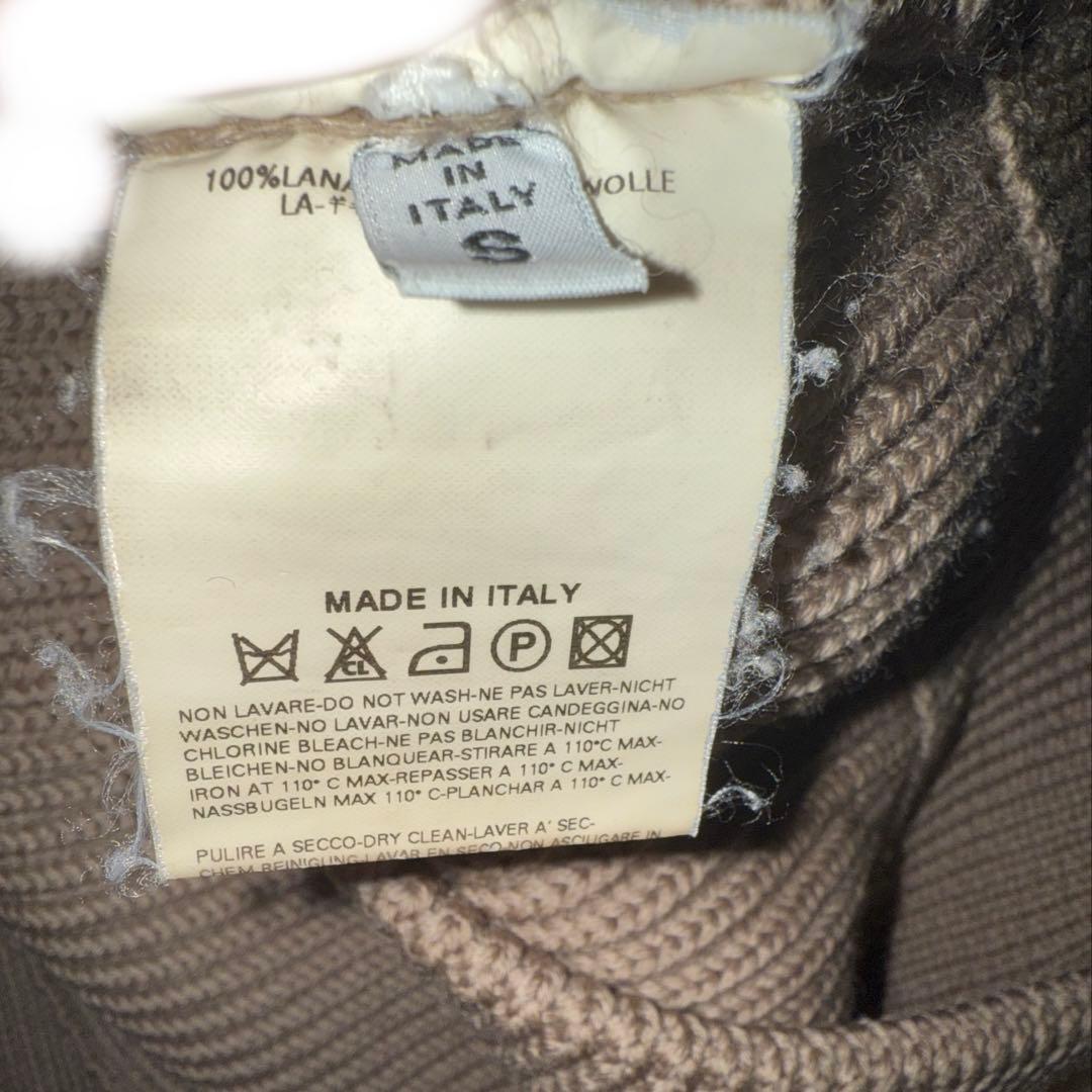 マルジェラ 2004SS drivers knit MRS zip. - メルカリ