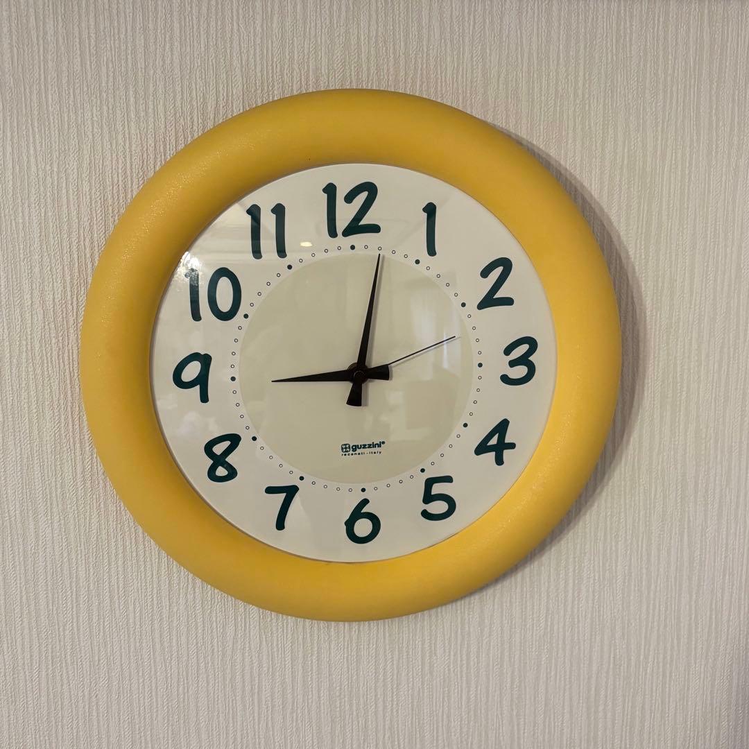 90s guzzini vintage wall 時計　ポストモダン No.5900「掛時計：ポストモダン」SOLD | ボルトナットマーケット