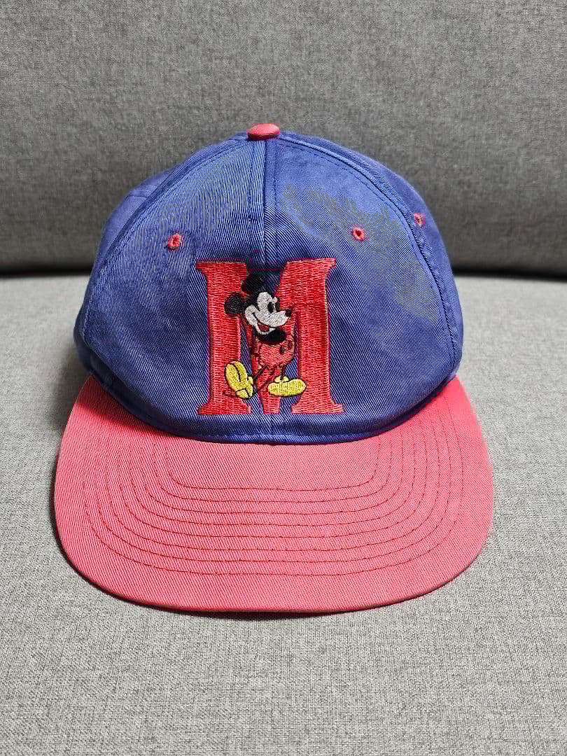 ディズニー ミッキー キャップ 90s ヴィンテージ 古着 - メルカリ