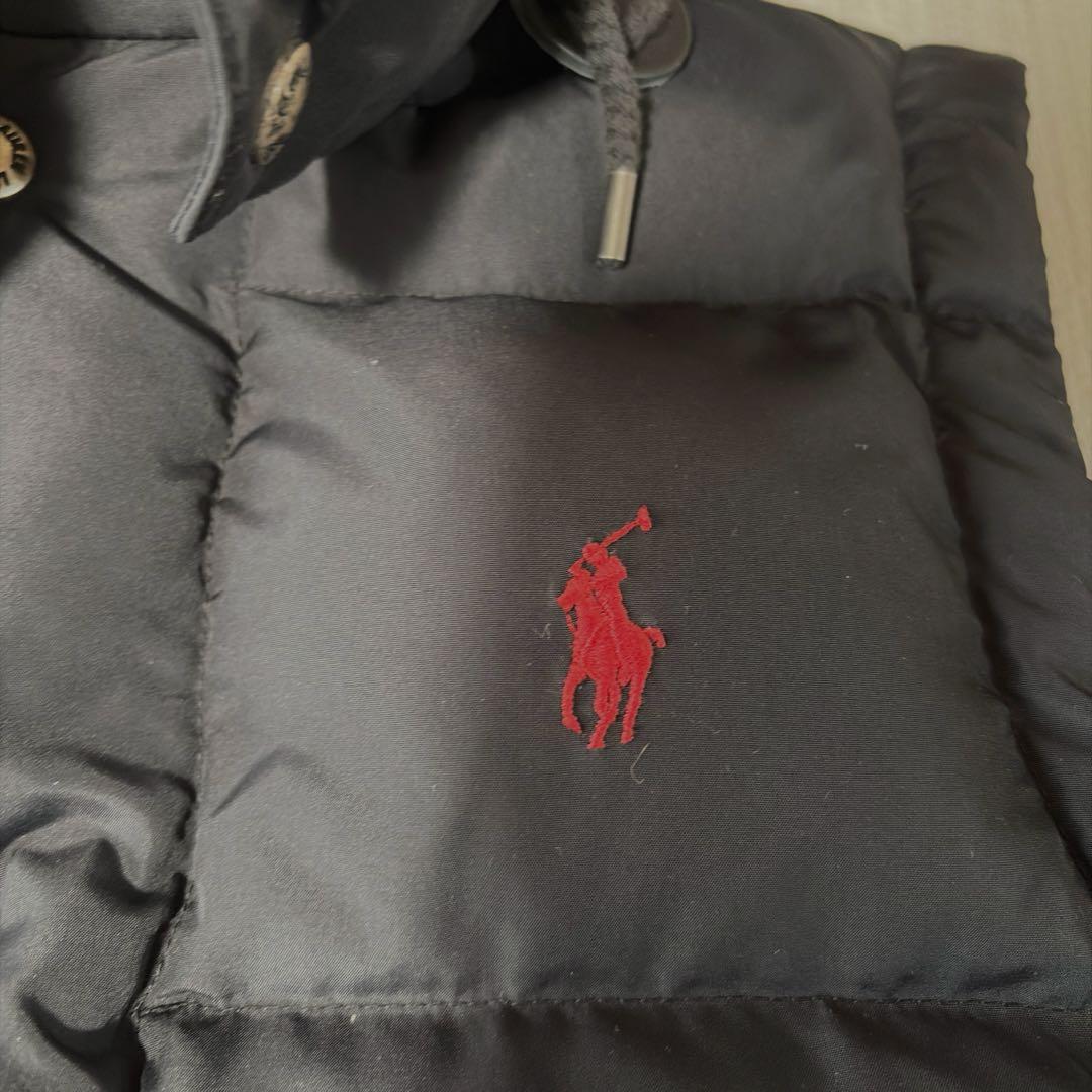 POLO RALPH LAUREN 肉厚ダウンベスト 黒2way ポニー刺繍 - メルカリ