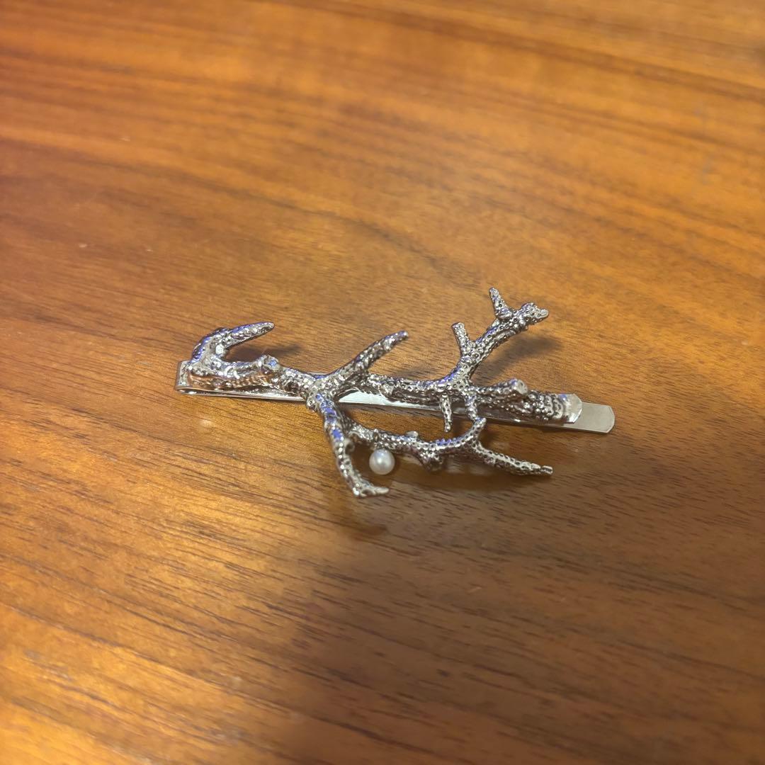 プリュイ　revival コーラルパール ヘアピン プリュイ revival コーラルパール ヘアピン プリュイ revival コーラル