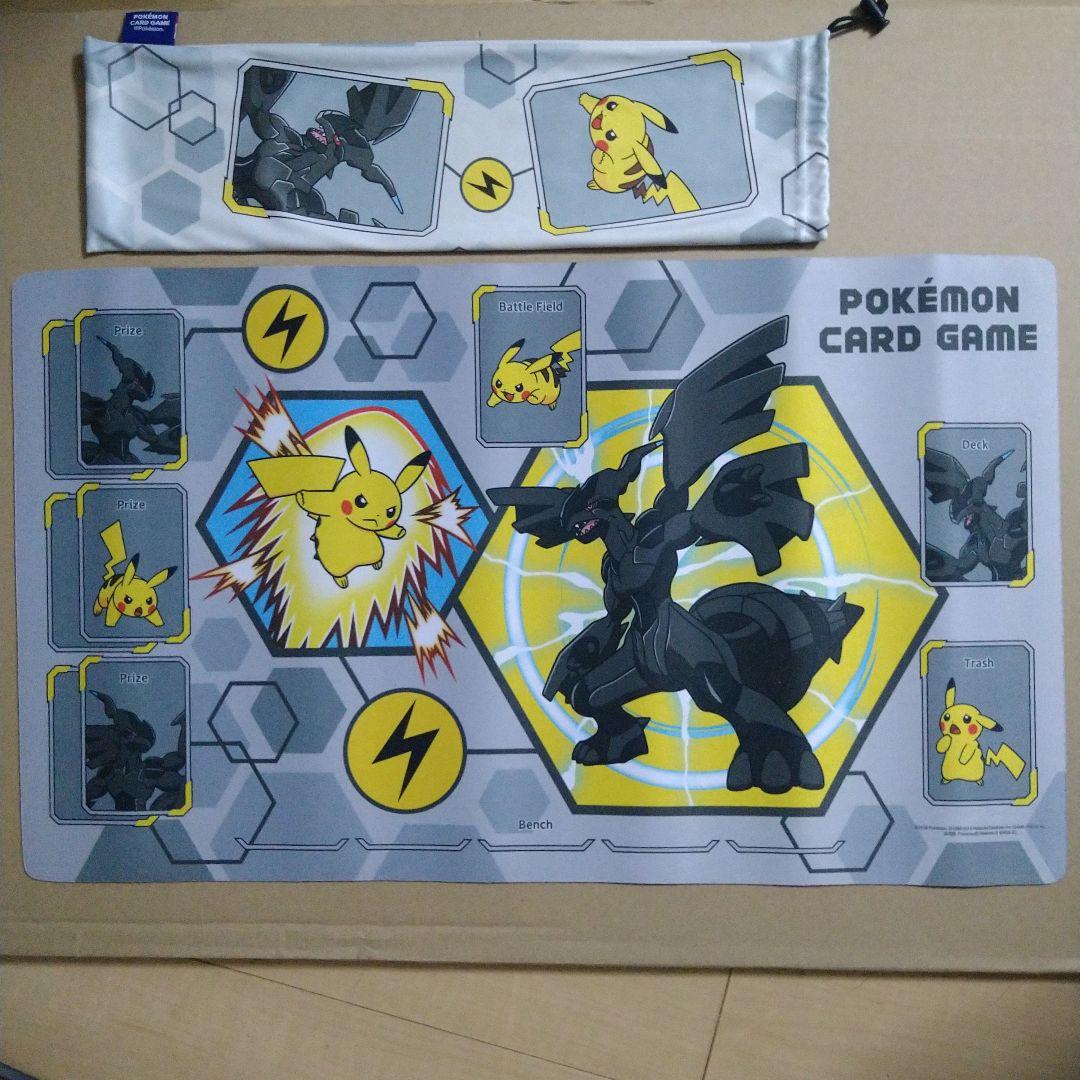 ポケモンカード ピカチュウ＆ゼクロム プレイマット プレイマット『ピカチュウ&ゼクロム(エクストラバトルの日