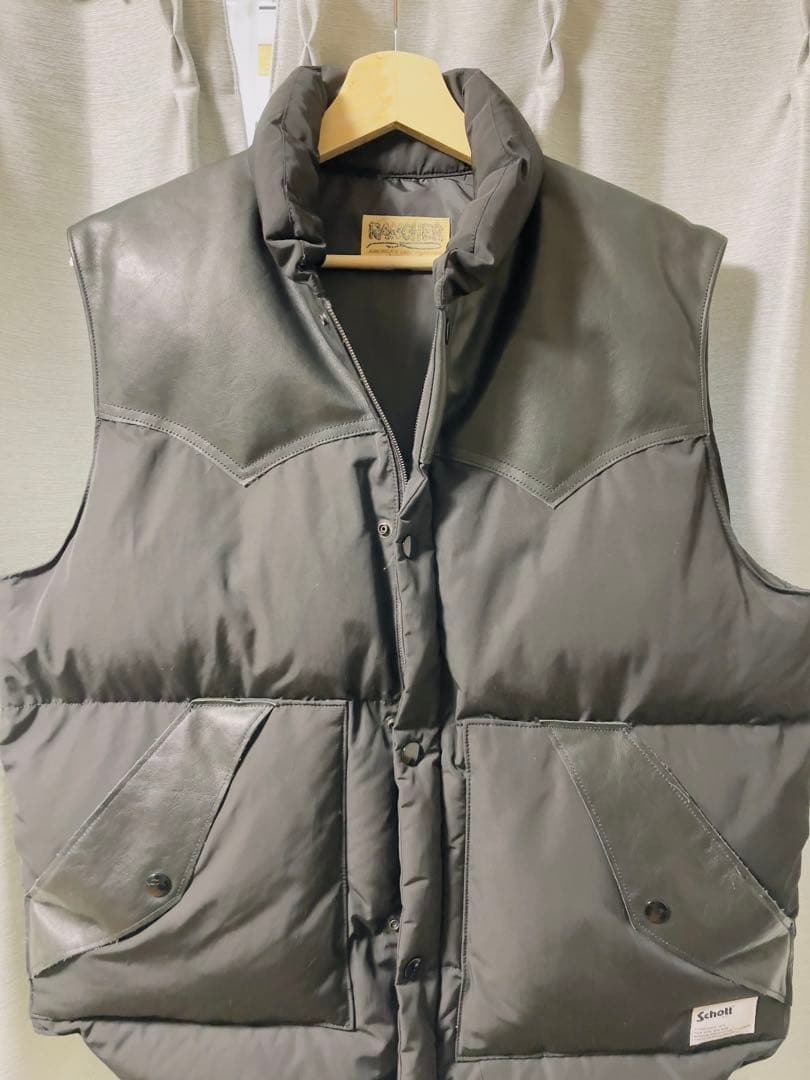 ＳＡ SchottLEATHER COMB.VEST/レザー コンビベスト LEATHER COMB. VEST/レザー コンビベスト | Schott（ショット