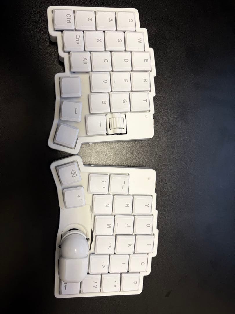 キースイッチなし】roBa lp(Low Profile) 組立済みキーボード - メルカリ