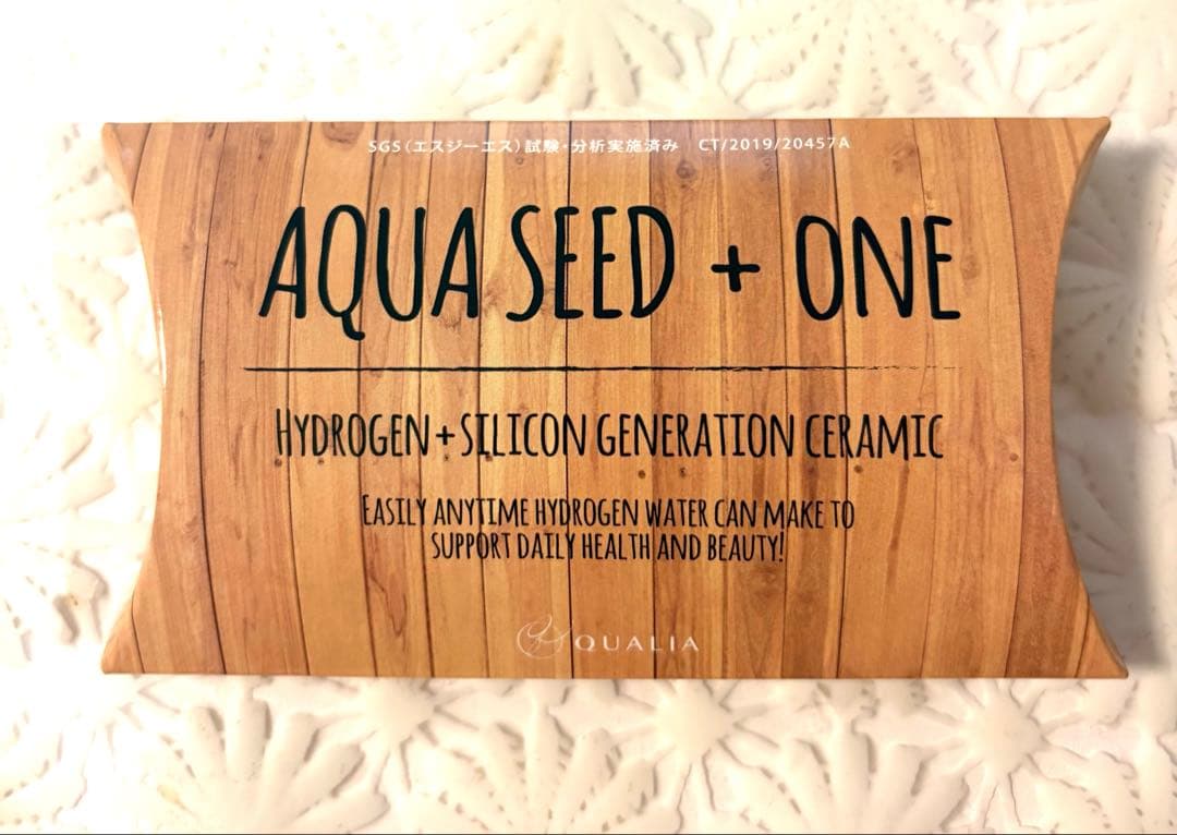 新品 〙最新2月購入AQUA 水素水生成セラミック - メルカリ