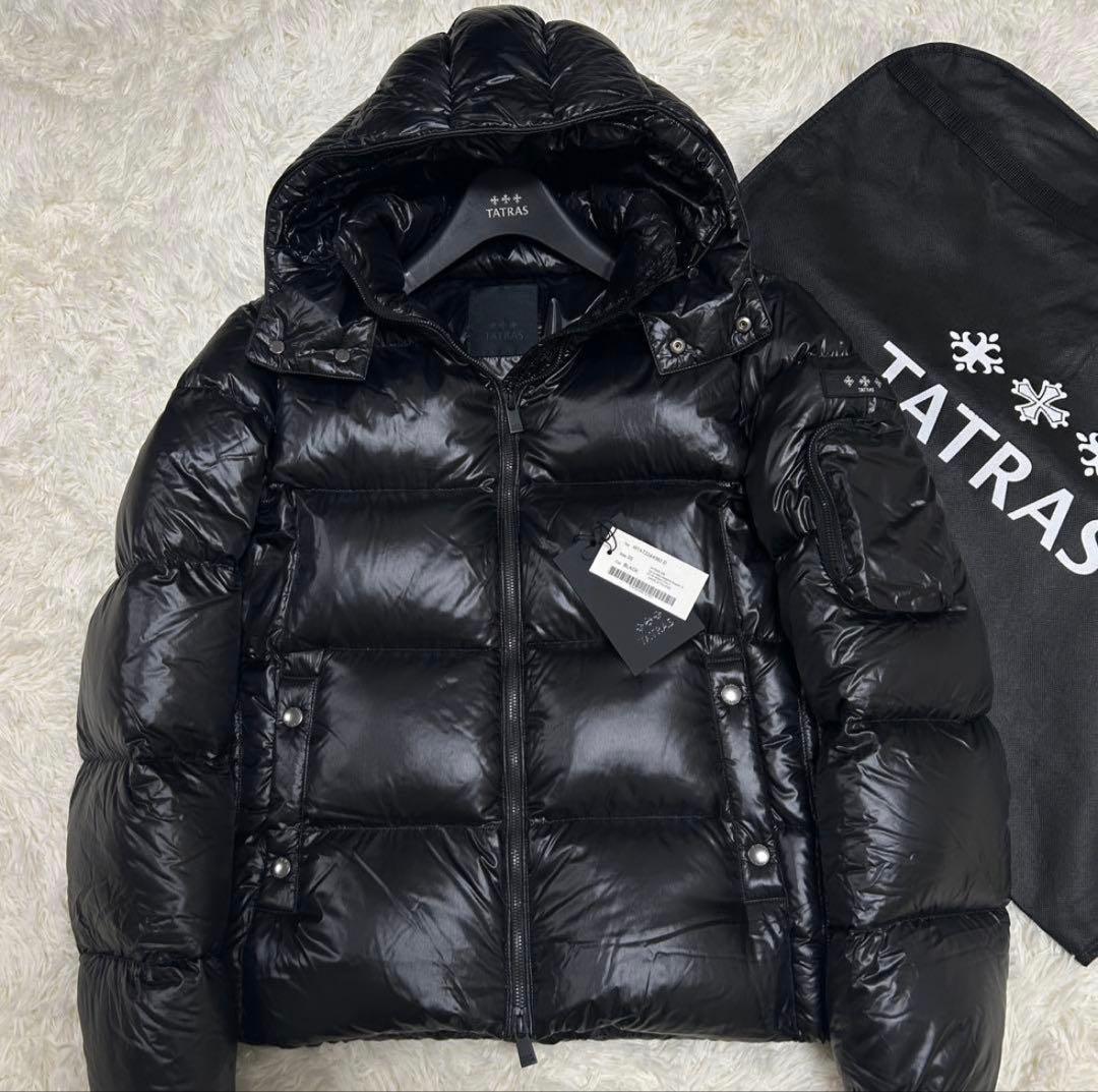 22AW タトラス BELBO ダウン ブラック 03 L TATRAS（タトラス） ダウンジャケット BELBO Down Jacket ベルボ