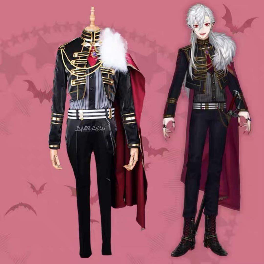 即日発送　にじさんじ　葛葉　つけ耳アクセ付き　ラグーザ　コスプレ　衣装　貴族衣装 にじさんじ】葛葉 クズハ サーニャ 貴族 コスプレ 衣装 高品質 vtuber