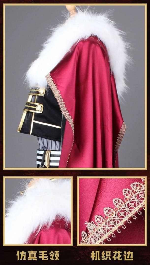 即日発送 にじさんじ 葛葉 つけ耳アクセ付き ラグーザ コスプレ 衣装