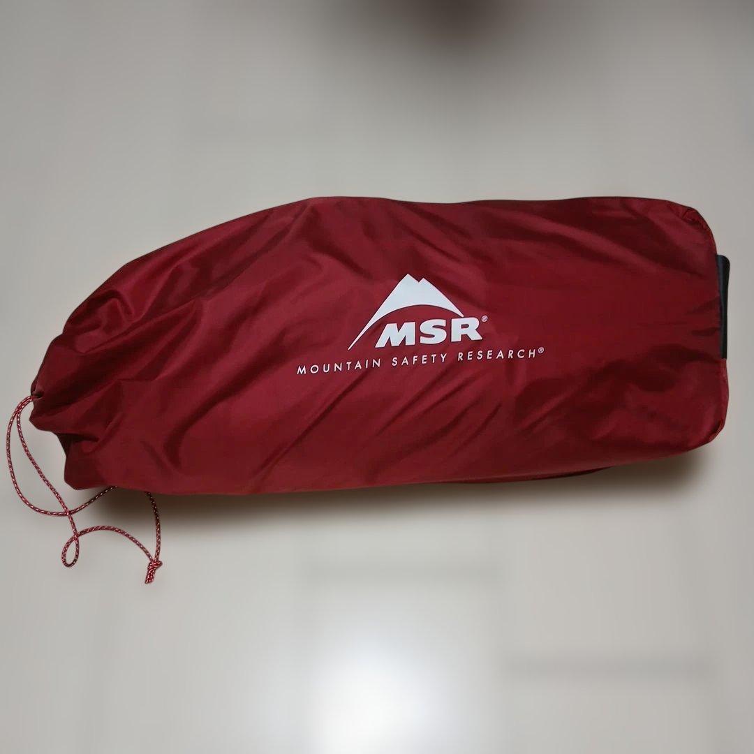 MSR エリクサー２ グレー MSR エリクサー2 レビュー。ソロ、デュオキャンプにおすすめなテント