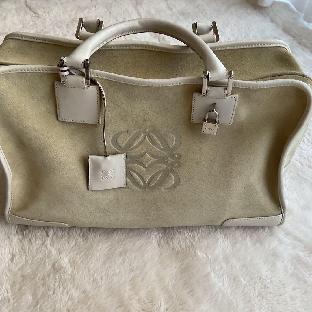 LOEWEアマソナスエードバック アマソナ180 バッグ スモール（スエード） マルチカラー - LOEWE Japan