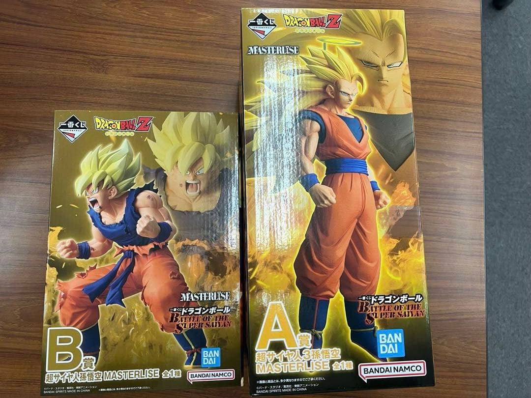 ドラゴンボール1番くじ　超サイヤ人孫悟空 A/Bセット Amazon.co.jp: 一番くじ ドラゴンボール BATTLE OF WORLD with